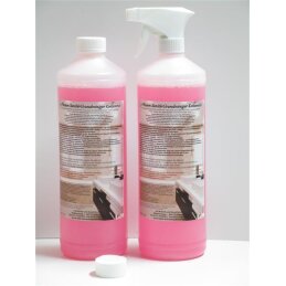 A.K.B. 3-Phasen Sanitärgrundreiniger Konzentrat Kraftgel,2x1L + 1 Sprühkopf (0289)