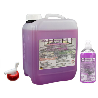 10L A.K.B. Alkohol-Glanzreiniger 5-Fach Konzentrat (idealer Alkoholglanzreiniger als Bodenreiniger, Hartbodenreiniger ), 0050 (10 L + 0,5 L + 1kl.Hahn))