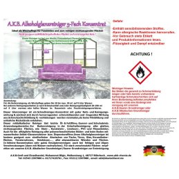 A.K.B. Algenentferner , Gr&uuml;nbelagentferner 20-Fach Konzentrat , 0005 (10 L + 2 Reiniger), Steinreiniger , Fassadenreiniger