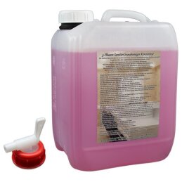 Sonderpreis,(5L), 3 Phasen Sanitär GRUNDREINIGER VOLLKONZENTRAT Kraftgel, 3785 (5 L  + kl.Hahn)