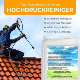 Alte Charge/2.Wahl 7,5L(minimun) Kanister 20-Fach: A.K.B.Algenentferner ,Grünbelagentferner 20-Fach Konzentrat(7,5L Kanister)