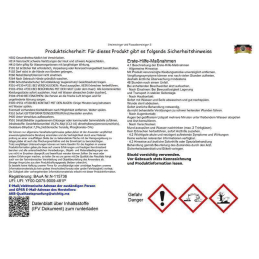 A.K.B. Steinreiniger und Fassadenreiniger S Konzentrat, Artikel 0425, effektiver Dachreiniger !, flechtenentferner (6-9 Monate), grünbelagentferner,algenentferner