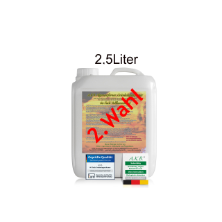 2.Wahl,Flocken,A.K.B. Algenentferner, Grünbelagentferner 60-Fach Vollkonzentrat, 4225(2,5L Kanister) Grabsteinpflege, Grünspanentferner,
